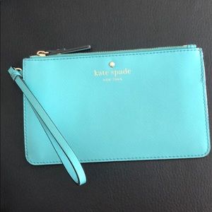 Kate spade Tiffany Blue Wristlet Wallet